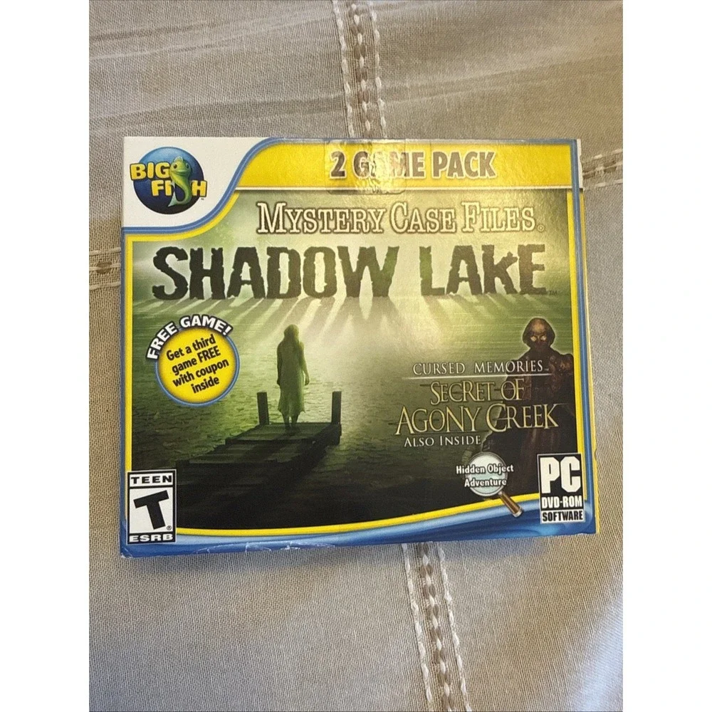 Lot of 21 Big Fish Mystery PC Games